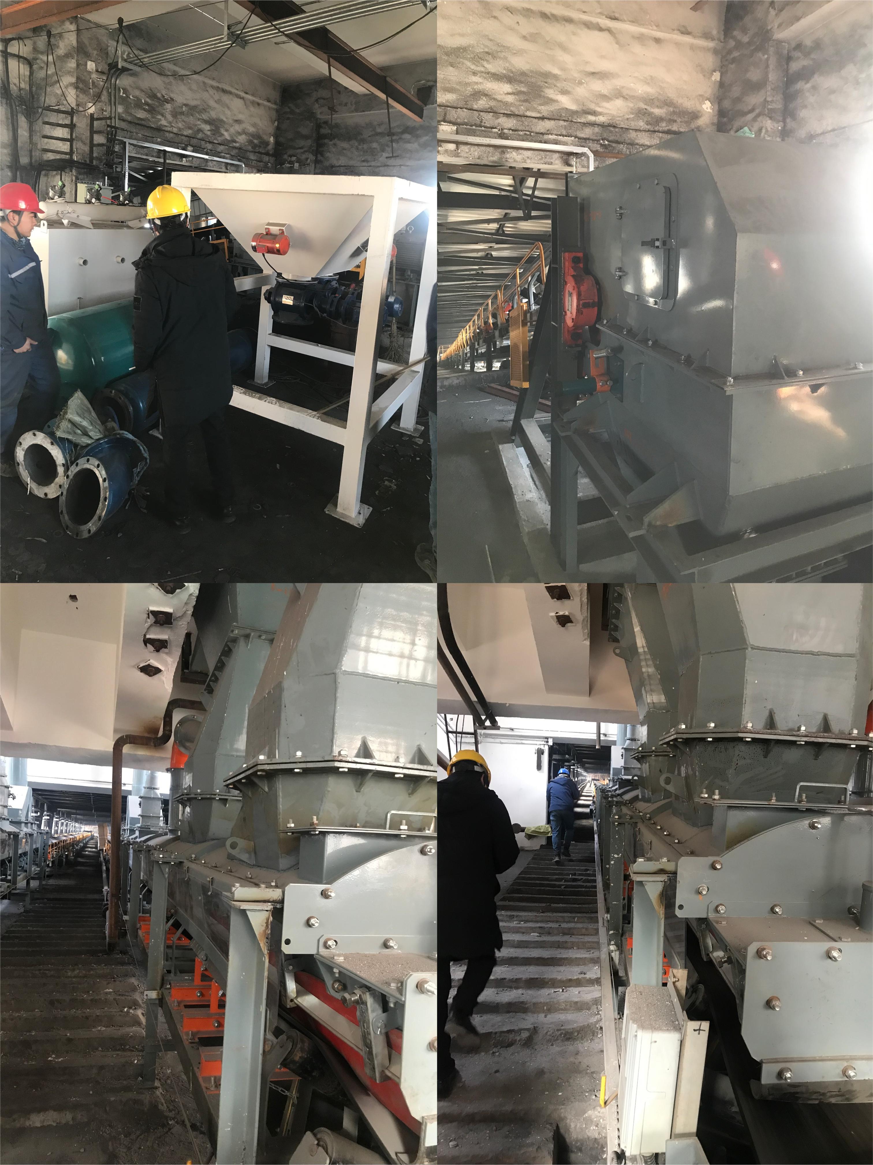 Instalasi dan commissioning konveyor