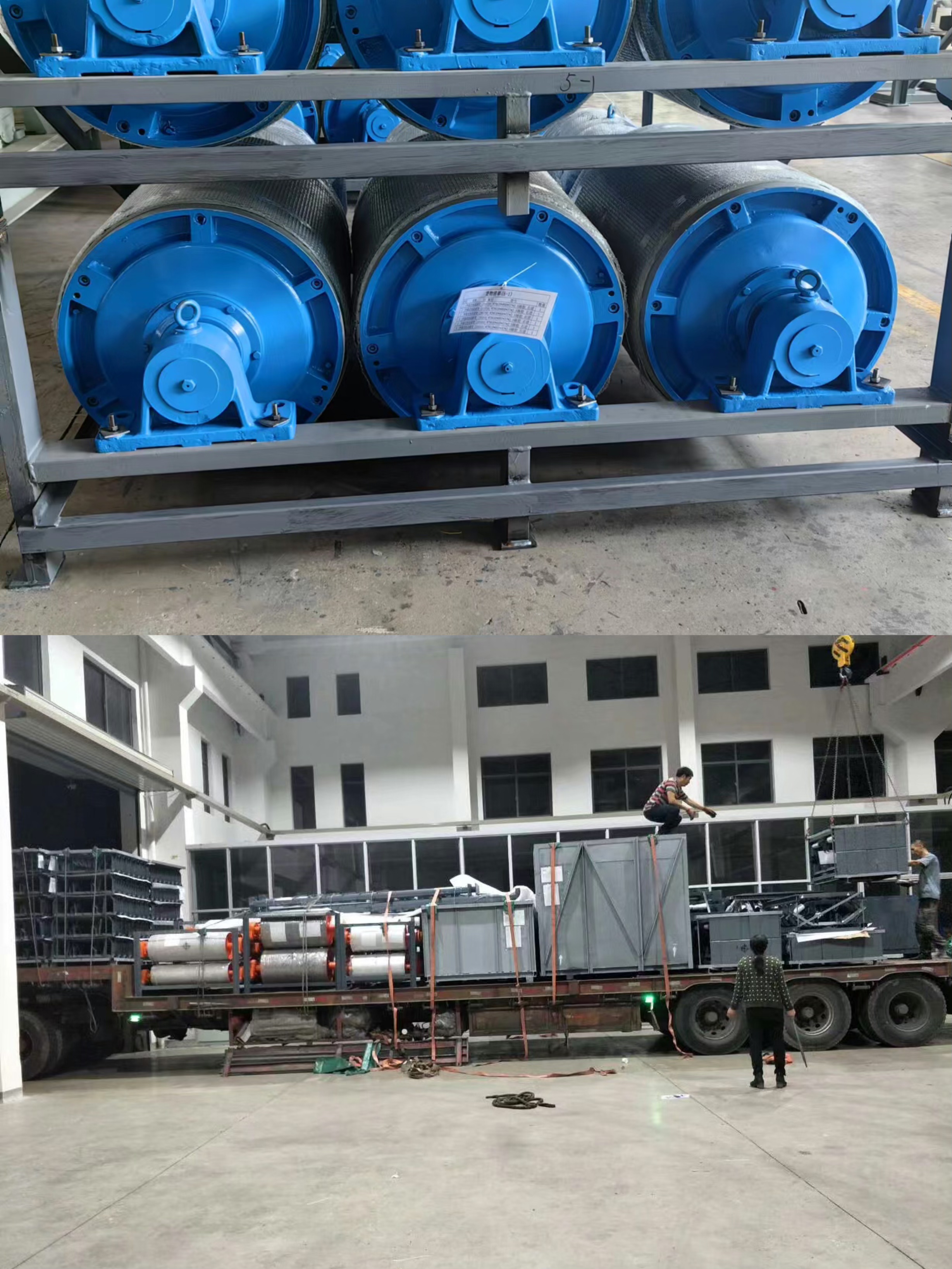 Pengiriman suku cadang belt conveyor