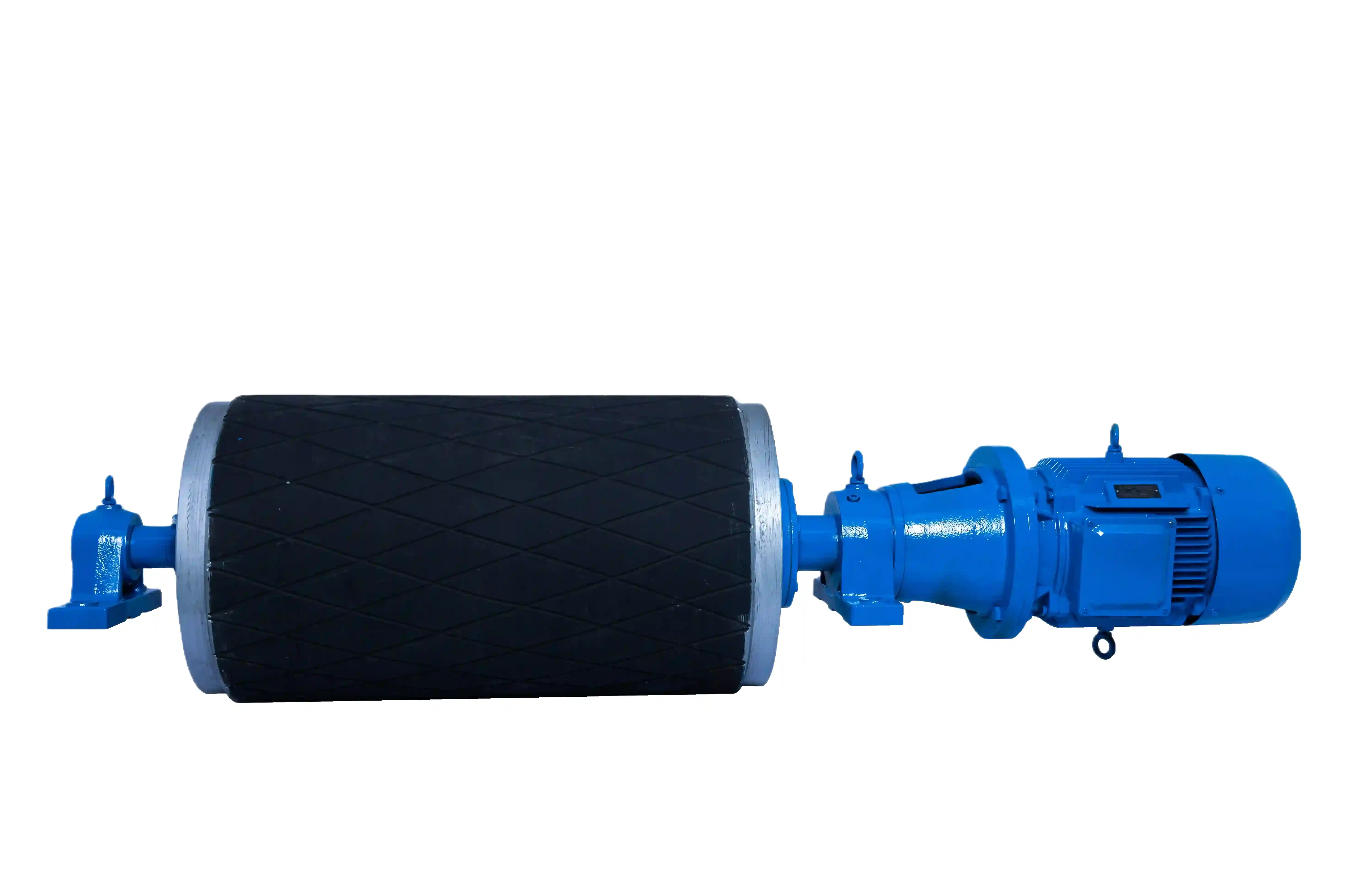 katrol drum bermotor untuk sistem konveyor